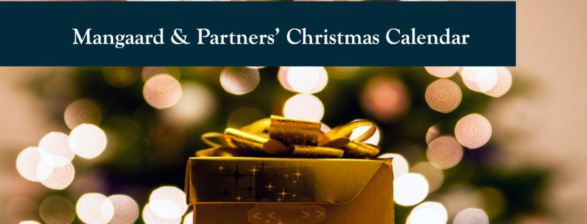 Mangaard & Partners' Christmas Calendar